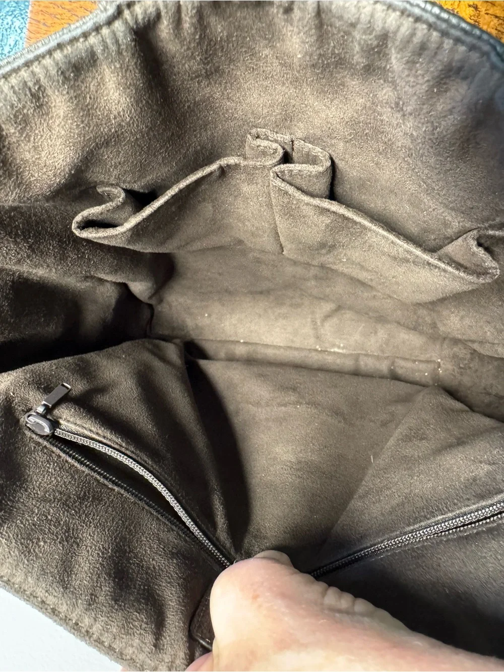 Dunhill Canvas and Leather Messenger Bag
